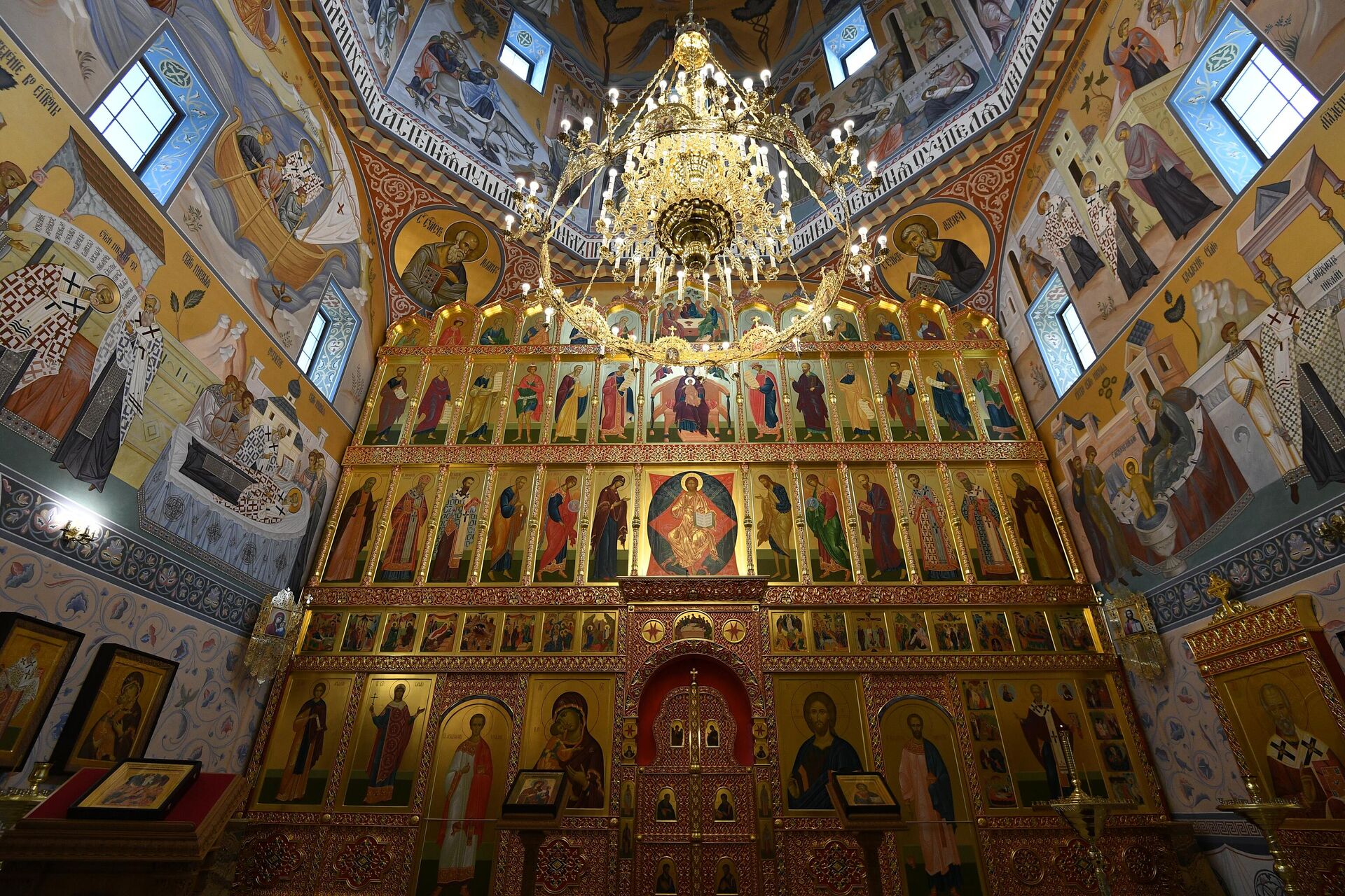 В Магаданской области освятили храм святителя Николая Чудотворца - РИА Новости, 1920, 25.08.2022