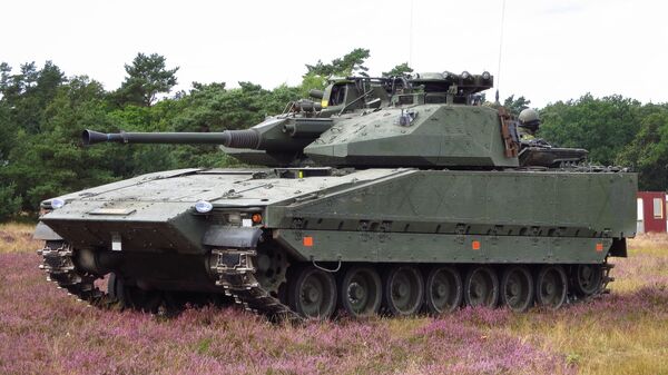 Шведская боевая машина пехоты CV90