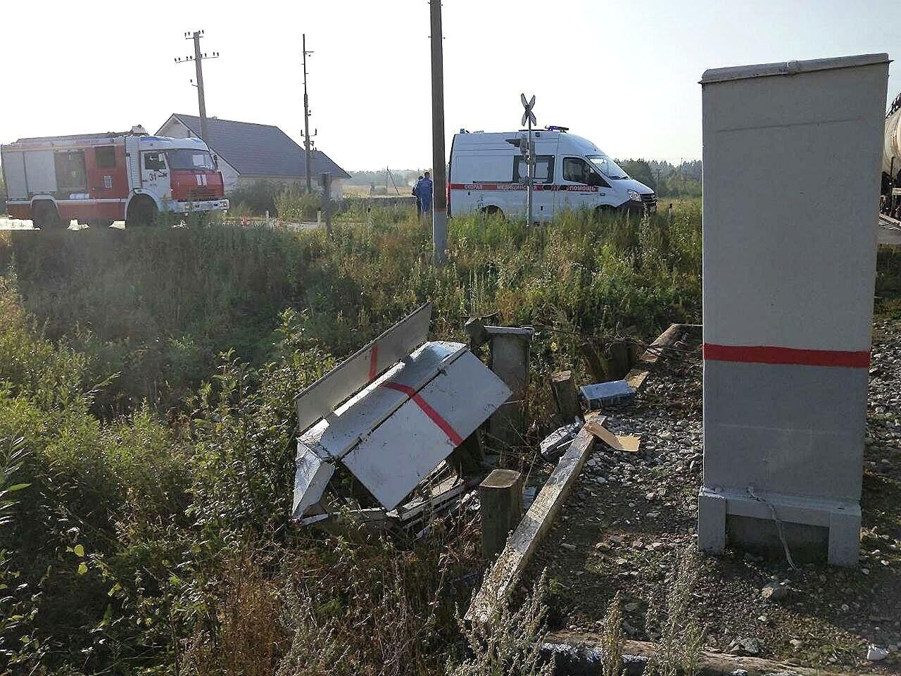 В Удмуртии при столкновении автомобиля с поездом пострадали три человека -  РИА Новости, 28.08.2022