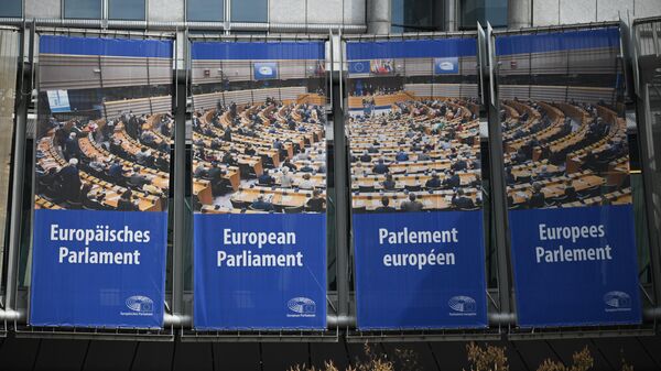 Здание штаб-квартиры Европейского парламента. Архивное фото