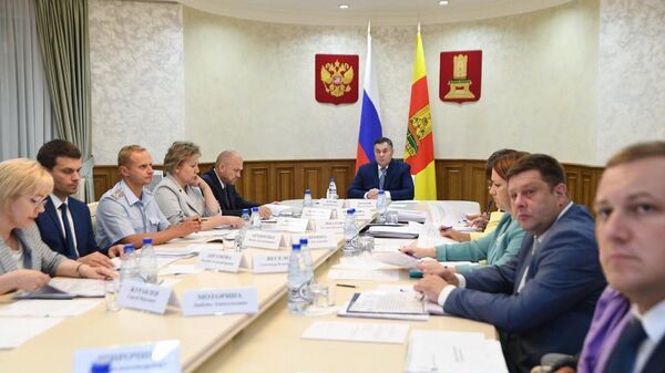 Заседание региональной Бюджетной комиссии под руководством губернатора Тверской области Игоря Рудени
