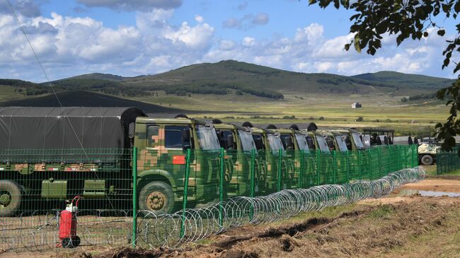 Военная техника КНР на совместных учениях с Россией