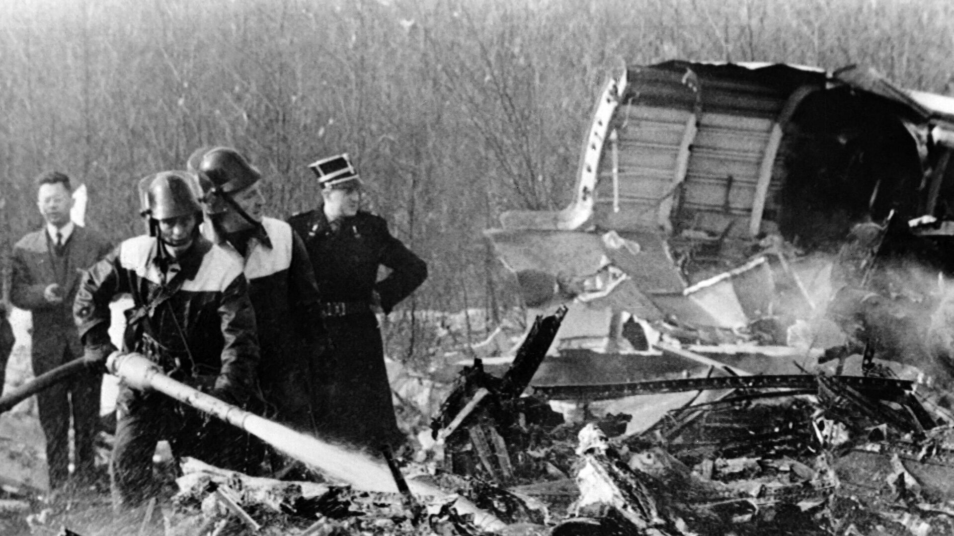 Обломки самолета Боинг 707, который разбился в 1961 году. - РИА Новости, 1920, 07.09.2022