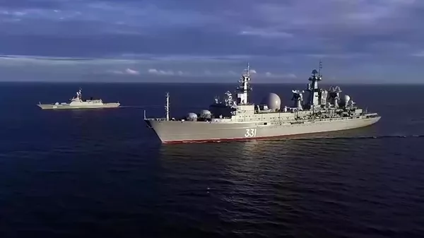 Корабль управления Маршал Крылов ВМФ России