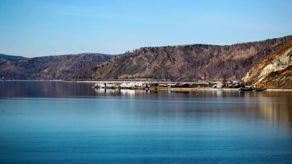 Порт на озере Байкал