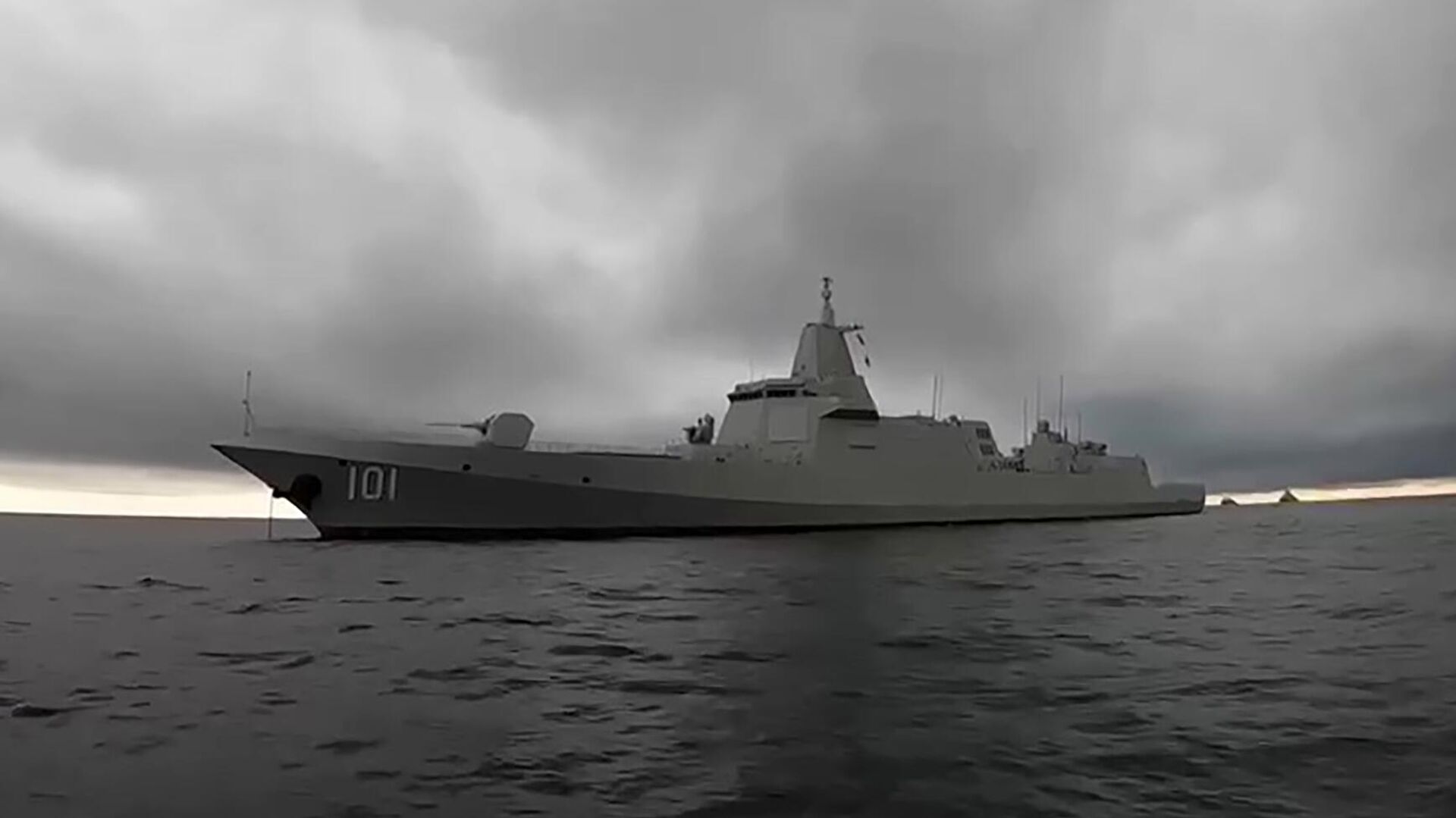 Корабль ВМС Народно-освободительной армии Китая в северной части Японского моря - РИА Новости, 1920, 02.09.2022