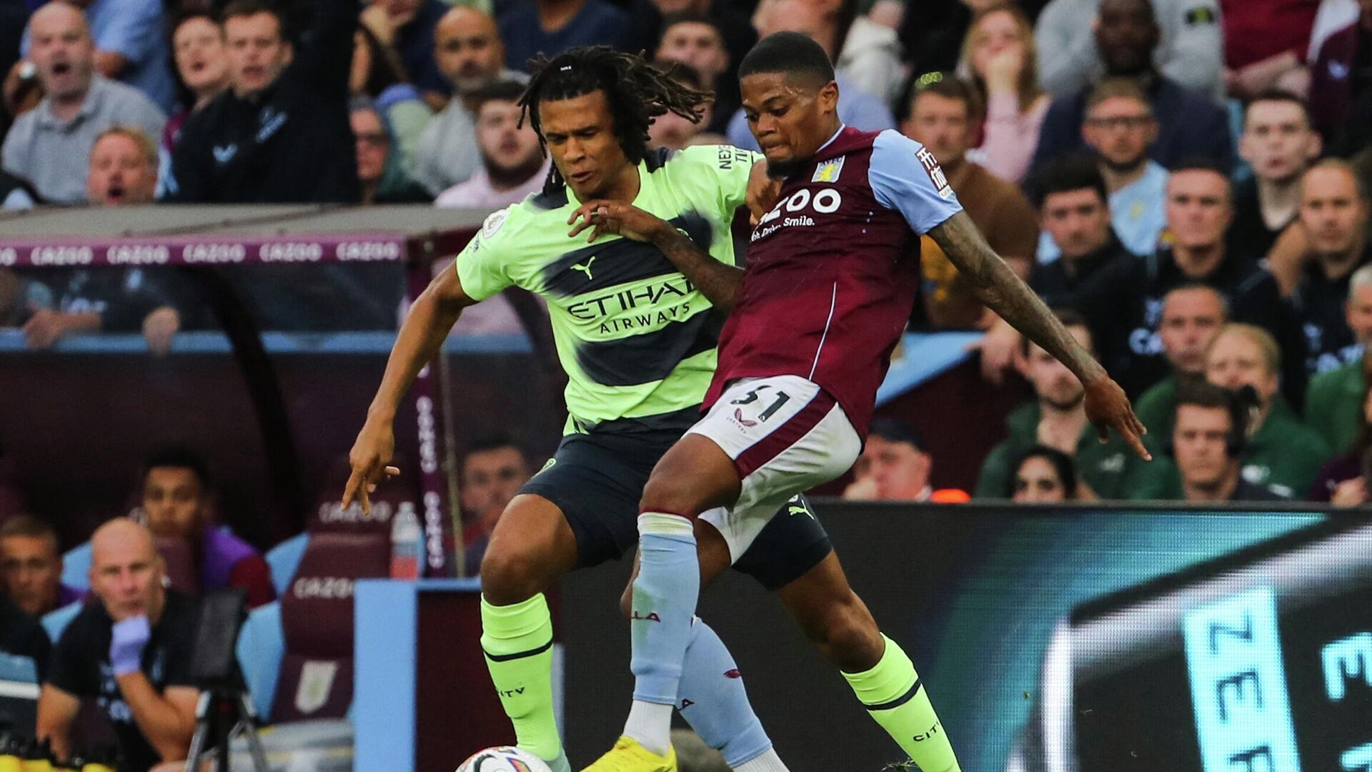 Натан Аке (слева) и Леон Бейли - РИА Новости, 1920, 03.09.2022