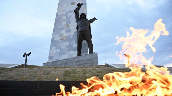 Отреставрированный мемориал Саур-Могила в ДНР