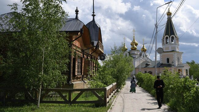 Квартал Старый город в Якутске