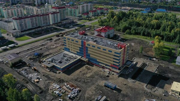 Новая больница в Междуреченске Кемеровской области