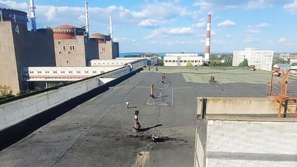 Последствия обстрела Запорожской АЭС