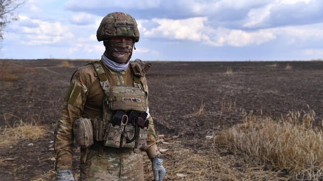 Боец группы Вагнер