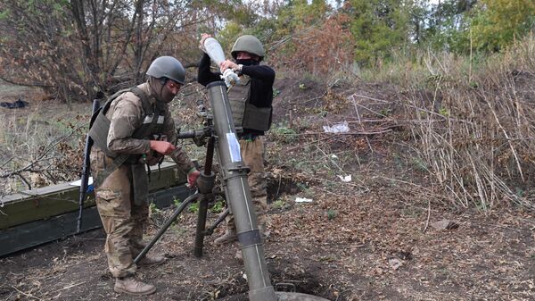 В Запорожской области минометчики уничтожили опорный пункт ВСУ