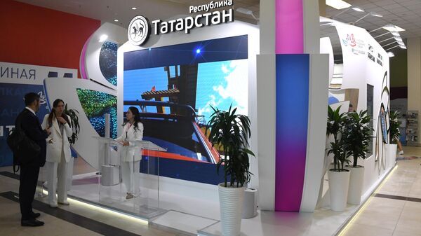 Стенд Республики Татарстан на Восточном экономическом форуме во Владивостоке