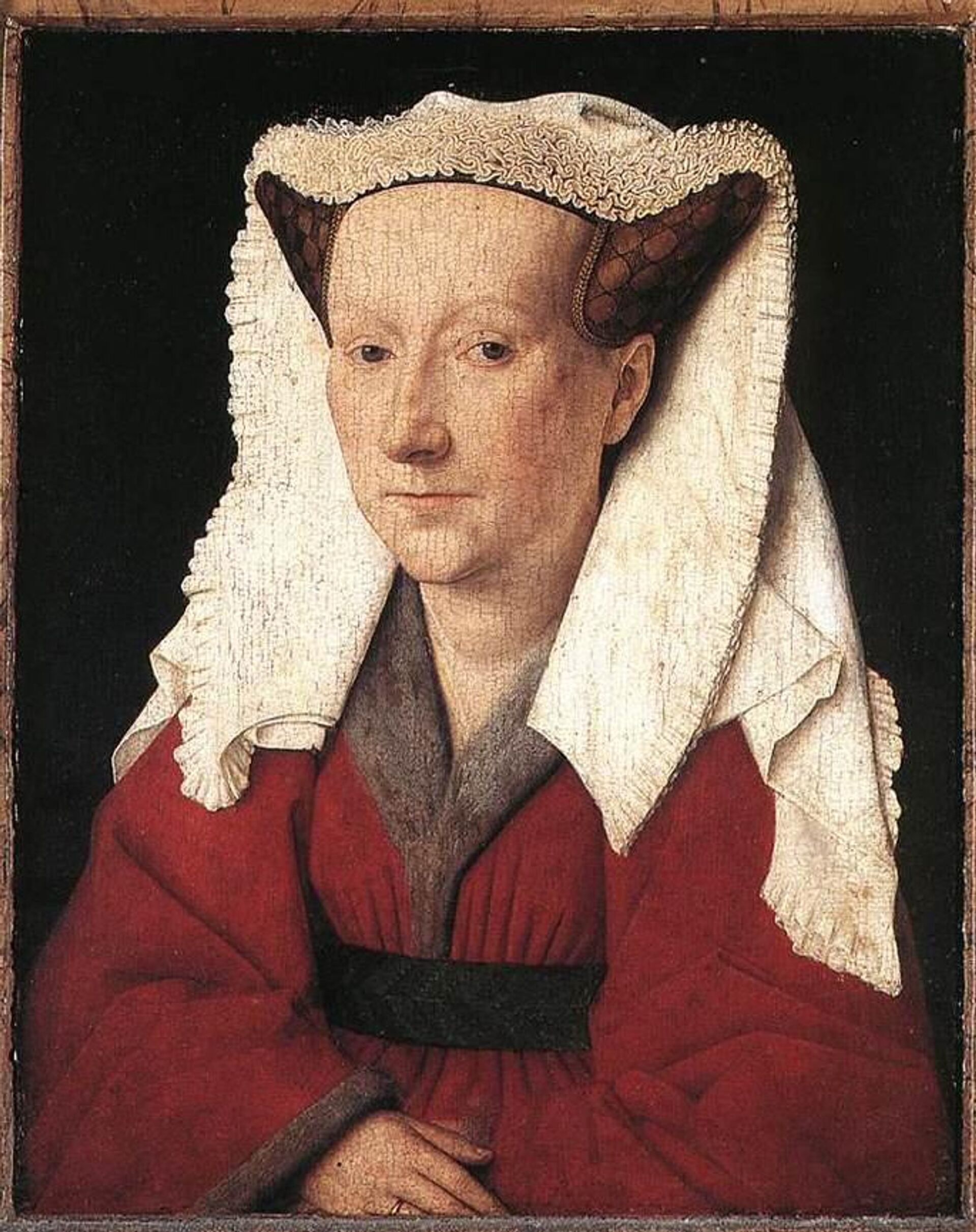 Portrait of Marguerite van Eyck.  1439 - DEA Novosti, 1920, 09/07/2022