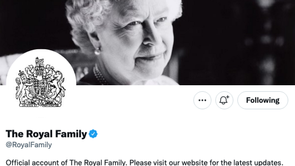 Twitter-аккаунт королевской семьи