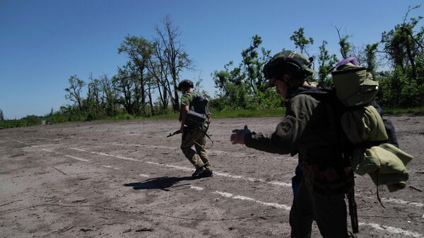Украинские военные