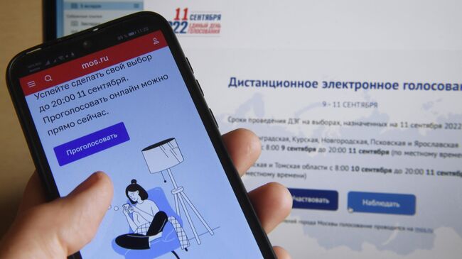 Дистанционное электронное голосование