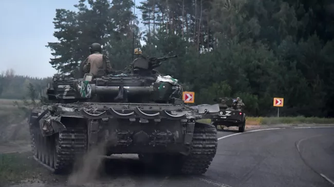 Военнослужащие ВС РФ на линии соприкосновения 