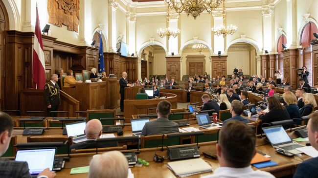 Заседание сейма Латвии, 8 сентября 2022