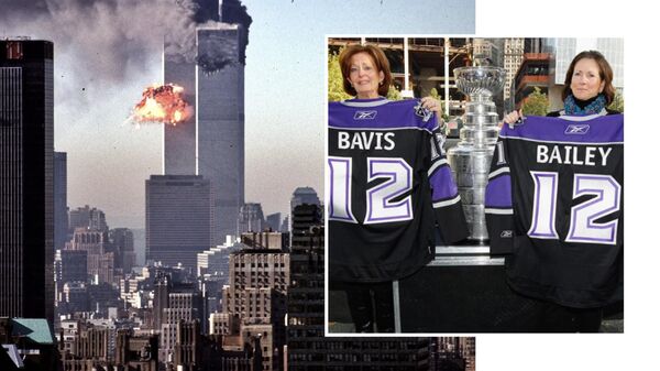 Вдовы жертв 11 сентября Гарнет Бейли и Марк Бейвис