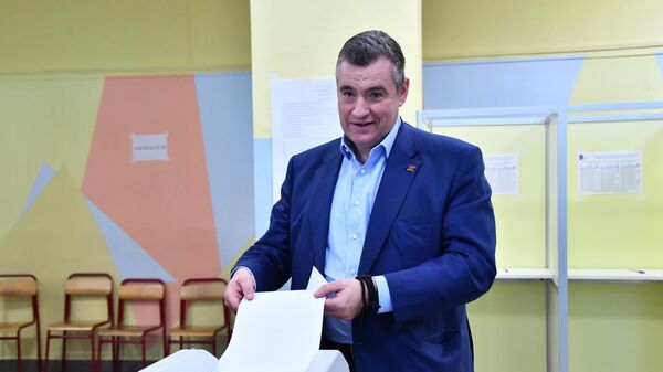 Руководитель фракции ЛДПР в Госдуме РФ Леонид Слуцкий 