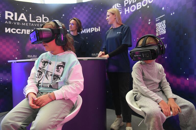 РИА Новости презентовало космические AR- VR- проекты на Дне Города на ВДНХ