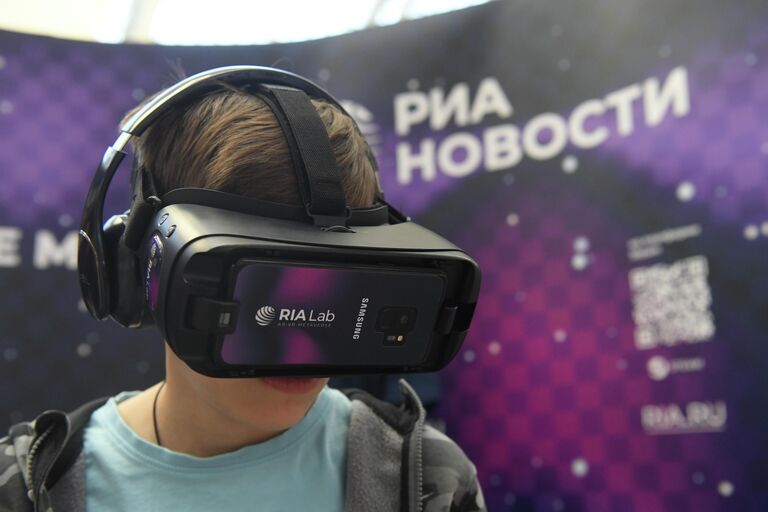 РИА Новости презентовало космические AR- VR- проекты на Дне Города на ВДНХ