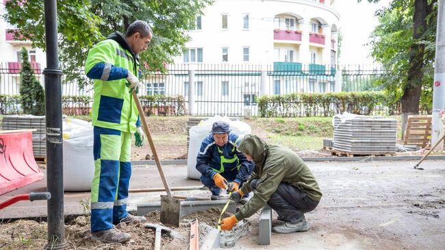 В Подольске в октябре текущего года завершится второй этап благоустройства парка им. В. Талалихина