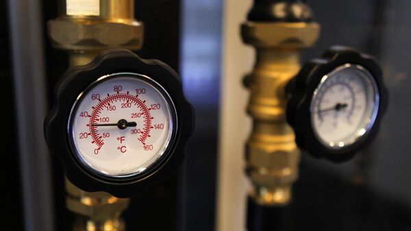 Термометр системы отопления