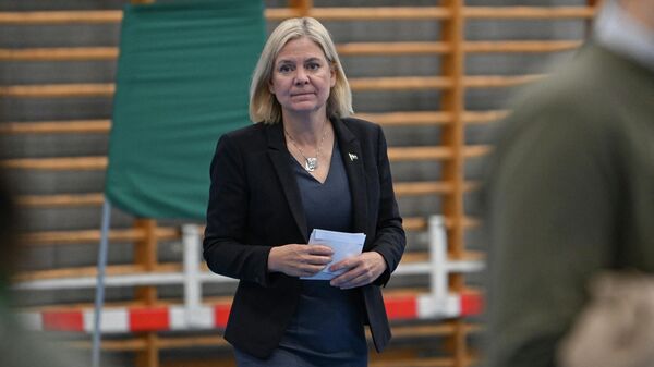 Премьер-министр Швеции Магдалена Андерссон 