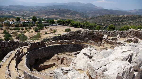 Руины древних Микен