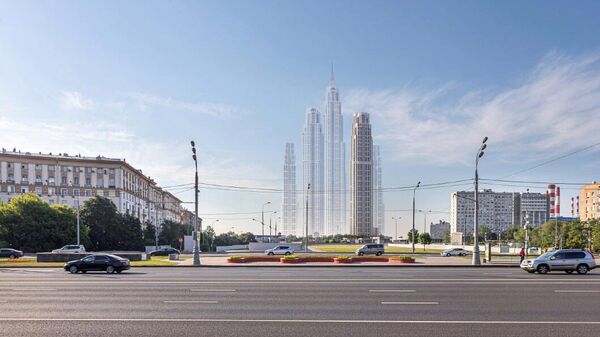Архитектурно-градостроительное решение для жилого небоскреба Нескучный Home & Spa