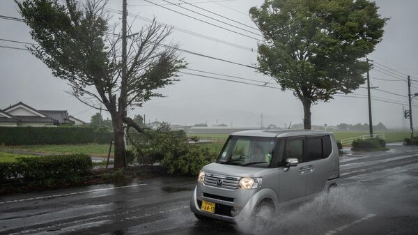 Тайфун Нанмадол в Японии