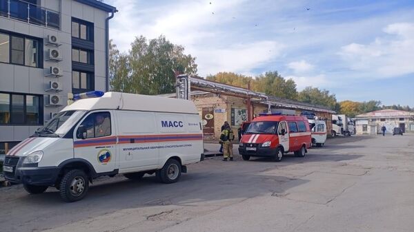 Спасательные службы на территории АО Новосибирский хладокомбинат в Кировском районе Новосибирска 