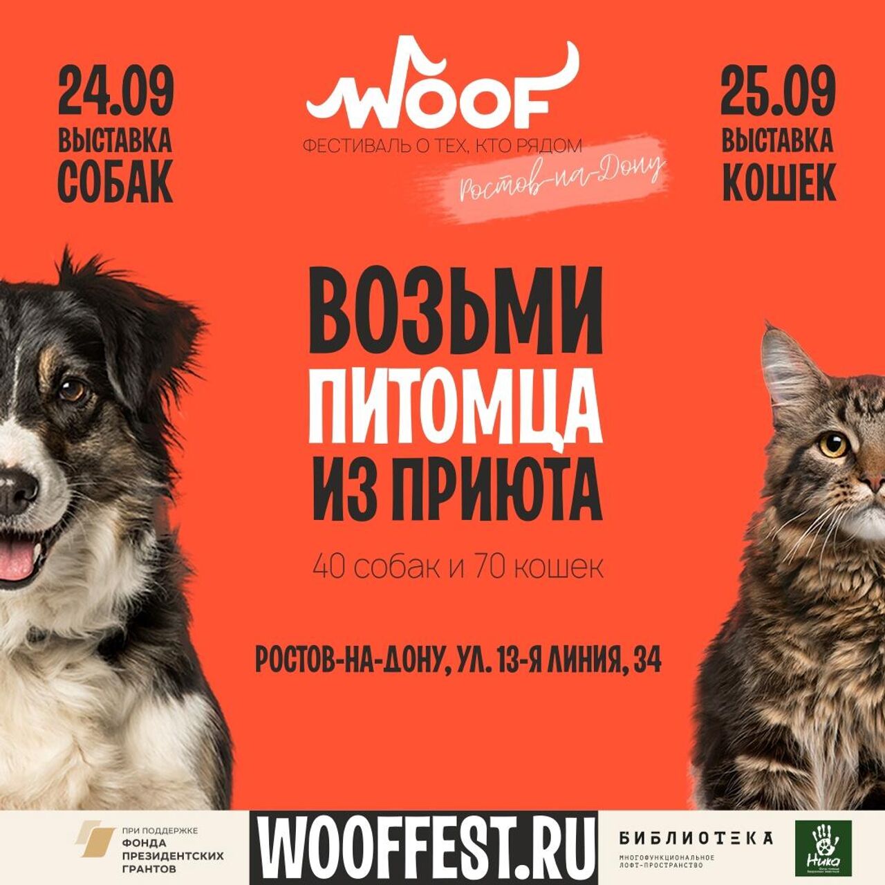 Фестиваль-выставка бездомных животных WOOF пройдет в Ростове-на-Дону - РИА  Новости, 19.09.2022