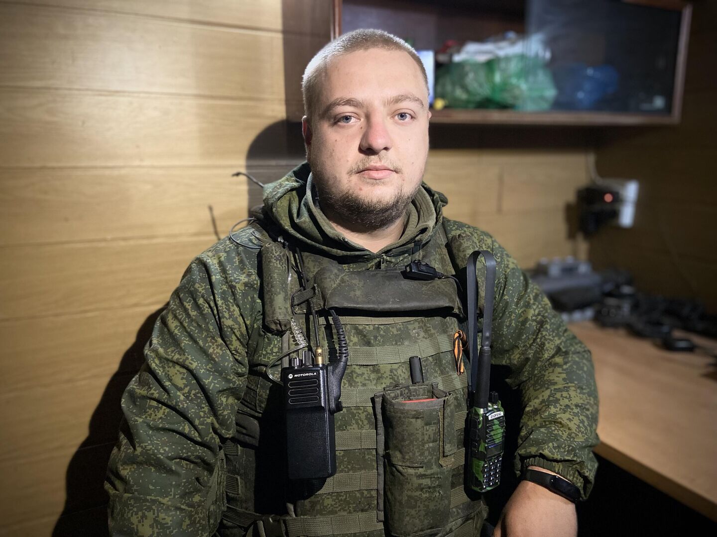 Офицер НМ ДНР с позывным Вульф Офицер НМ ДНР с позывным Вульф