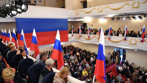 Общенародный съезд жителей Запорожья по вопросу о проведении референдума в Мелитополе
