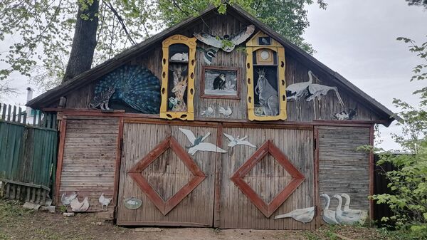 Дом с рисунками в Боровске