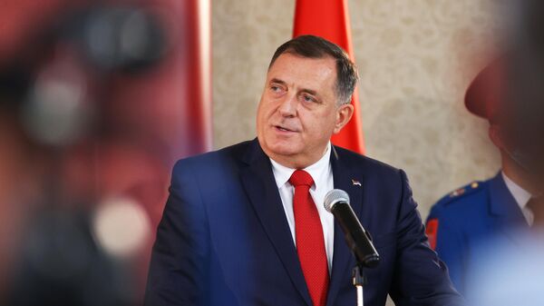 Президент Республики Сербской в Боснии и Герцеговине (РС БиГ) Милорад Додик