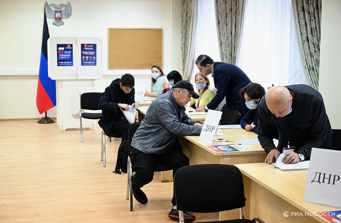 В ДНР заявили об очень высокой явке на голосовании по референдуму