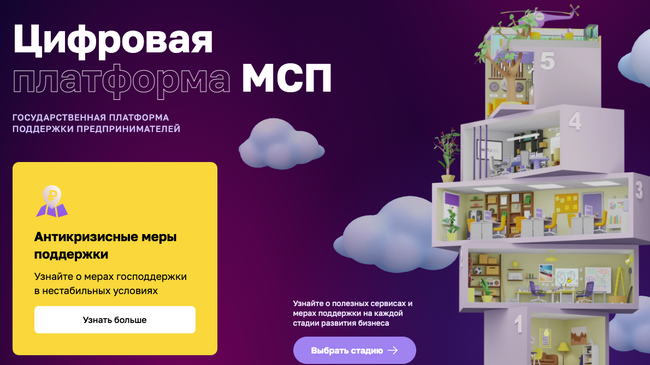 Баннер цифровой платформы МПС