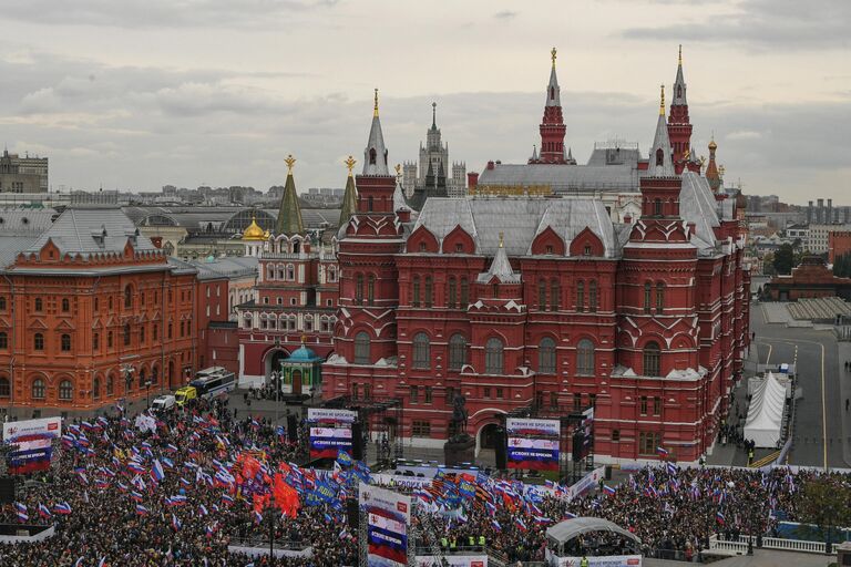 Митинг Своих не бросаем в Москве