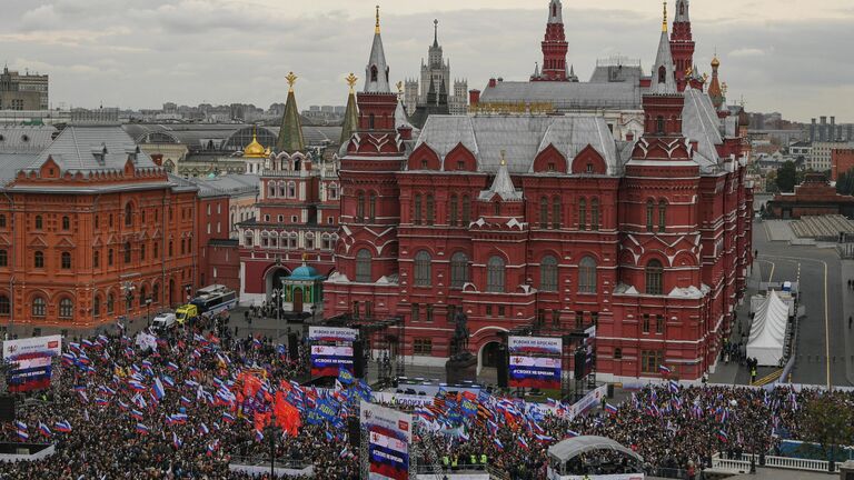 Митинг Своих не бросаем в Москве