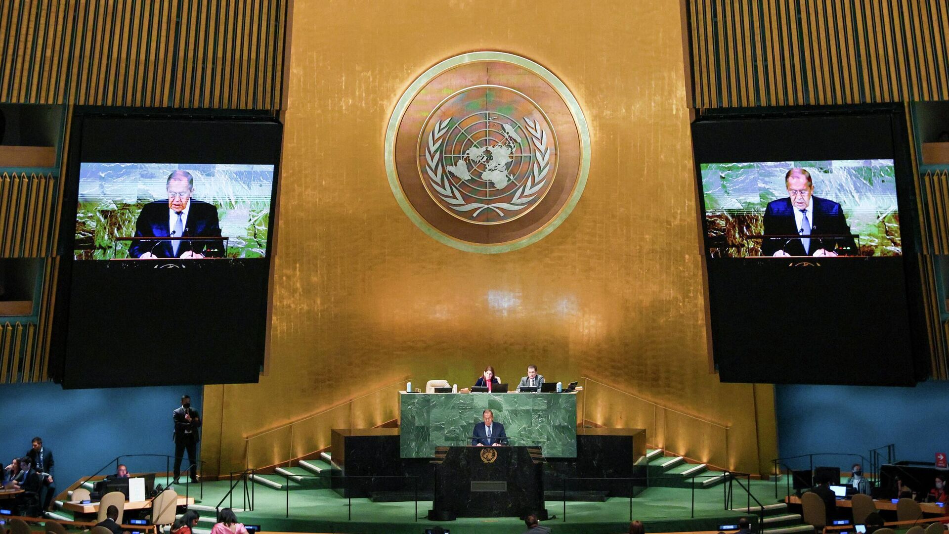Выступление Сергея Лаврова на сессии Генассамблеи ООН - РИА Новости, 1920, 24.04.2023