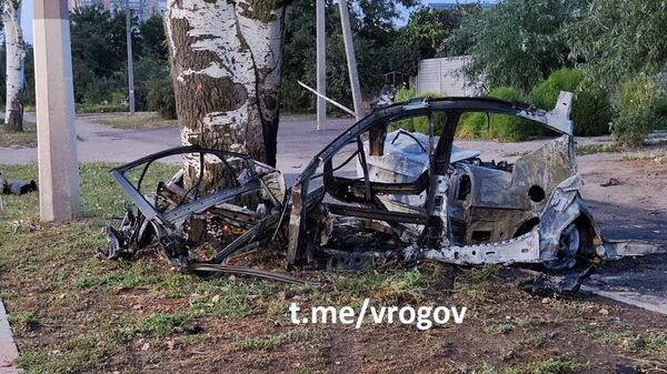 В Мелитополе при взрыве автомобиля погиб украинский диверсант
