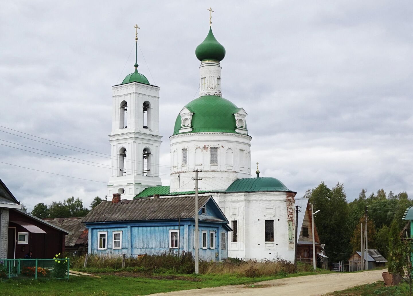 Мугреево-Никольское. Церковь Николая Чудотворца (1791 г.)