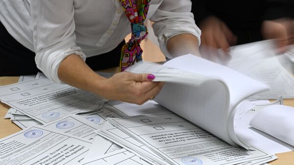 Подсчет голосов по итогам референдумов о присоединении новых территорий к России
