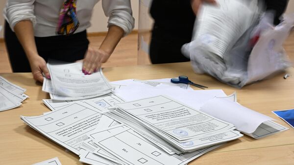 Подсчет голосов по итогам референдумов по вопросу вхождения в состав России ДНР, ЛНР, Херсонской и Запорожской областей
