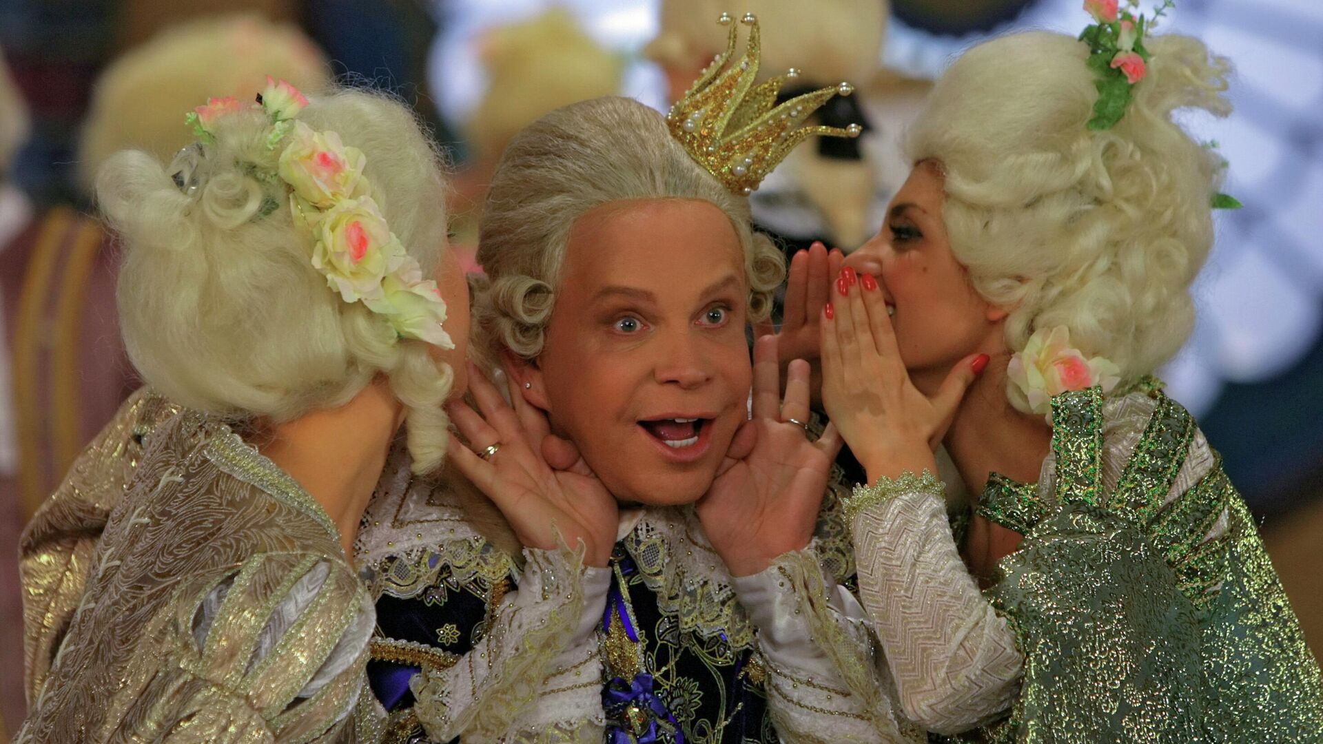 Певец Борис Моисеев принял участие в съемках новогоднего шоу Золотая рыбка для телеканала Россия Певец Борис Моисеев принял участие в съемках новогоднего шоу Золотая рыбка для телеканала Россия - РИА Новости, 1920, 05.03.2025